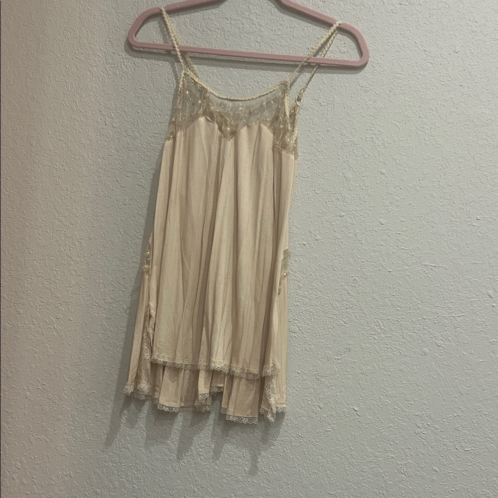 POL Cream Lace Chemise
